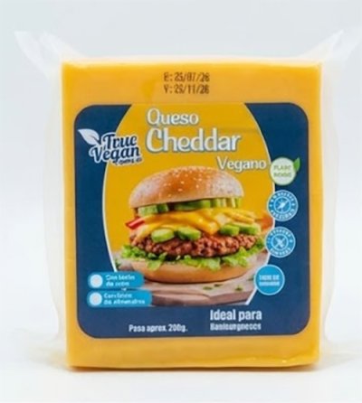 Queso Cheddar Vegano 200 g