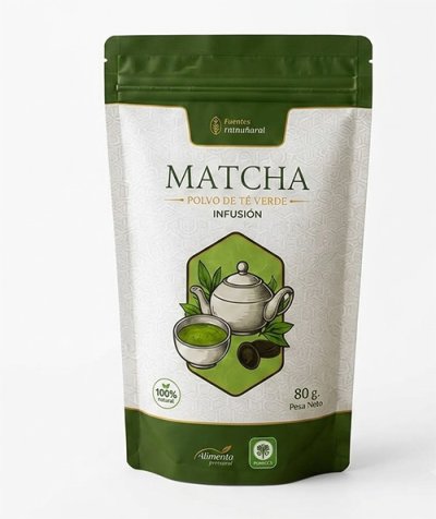 Matcha Polvo de té verde infusión