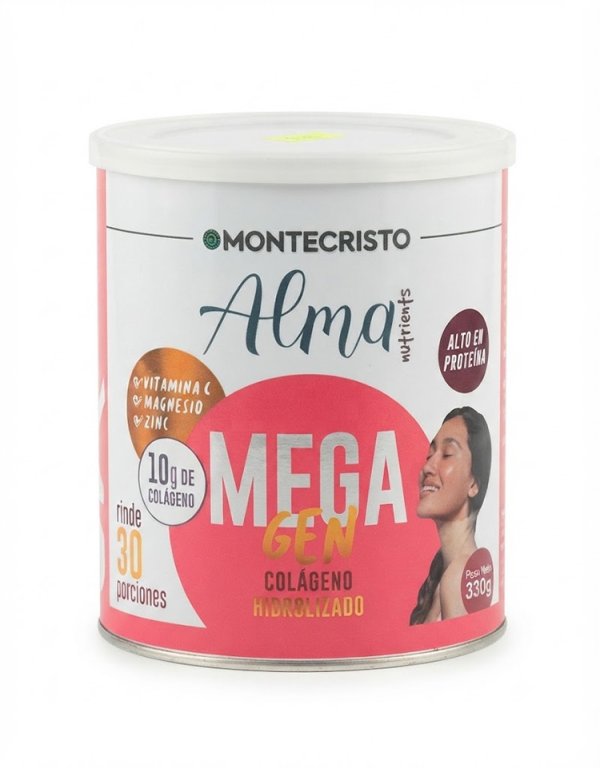 Mega Gen Colageno Hidrolizado Montecristo 330g